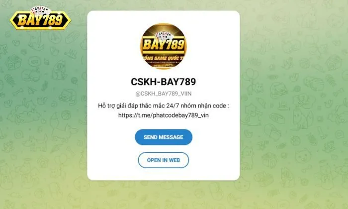 Khi gặp tình trạng rắc rối trong quá trình trải nghiệm tại Bay789, hãy liên hệ nhà cái ngay nhé