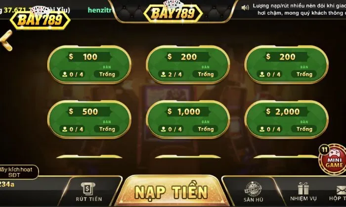 Cách chơi cụ thể của Poker Bay789 dành cho người mới